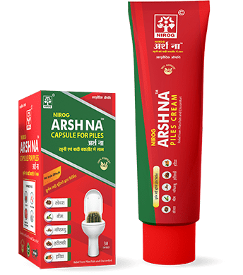 Nirog Arshna, Capsule and Cream for Piles