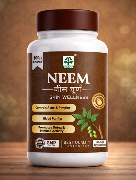 Neem Capsule & Churna Bottle