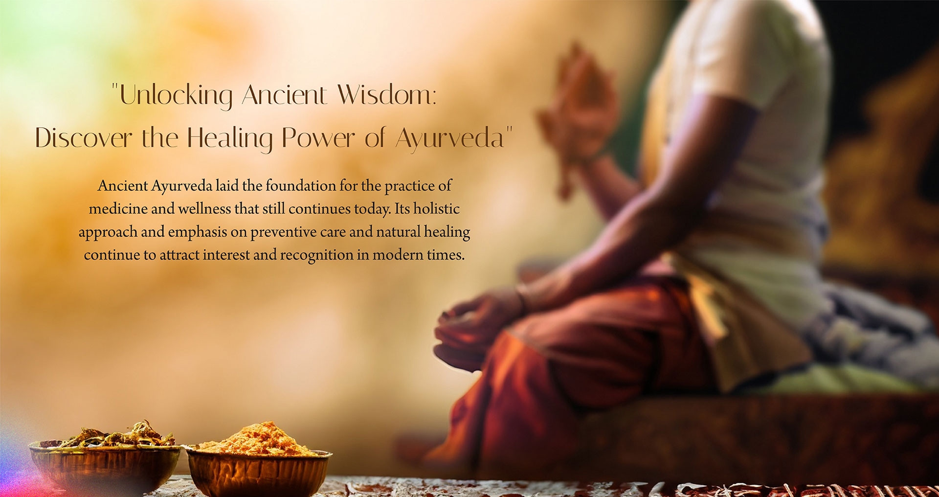 Healing power of Ayurveda